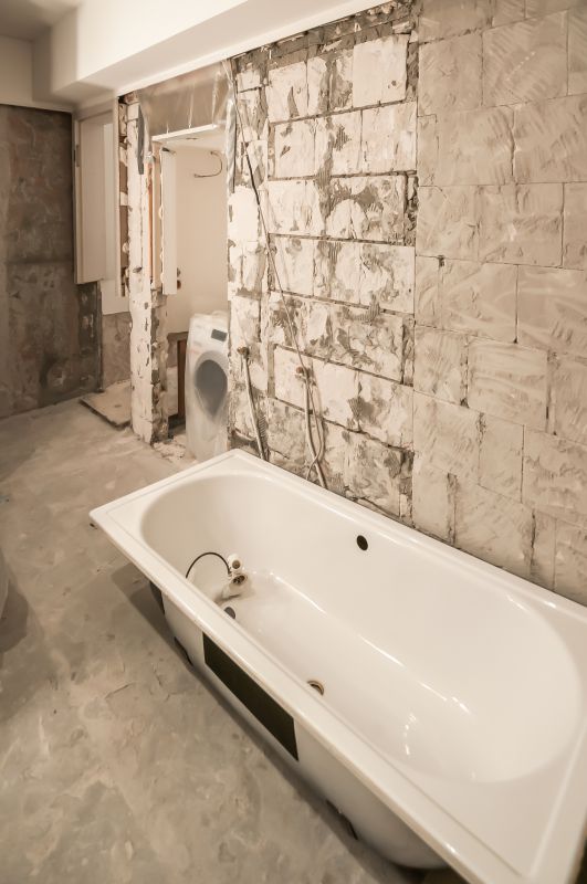 Bathtub Installation detail